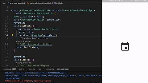 AnimatedIcon Widget | Flutter | Dart