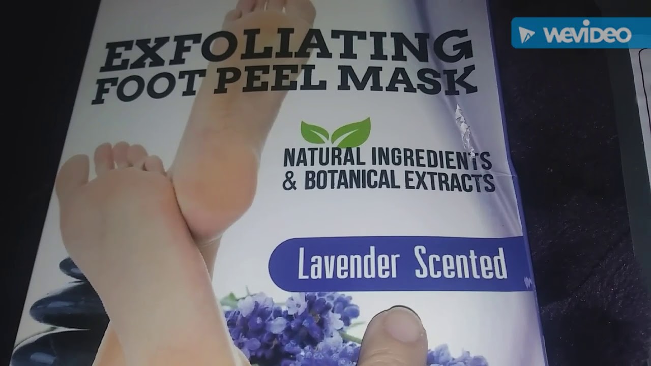 Lavender Foot Exfoliating Foot Peel Review YouTube