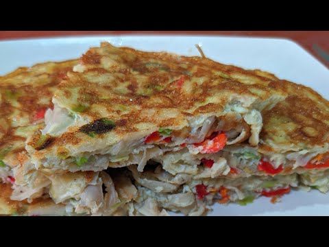 Telur Dadar Jamur Kuping