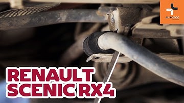 Hoe een stabilisatorstang rubbers vooraan vervangen op een RENAULT SCENIC RX4 HANDLEIDING | AUTODOC