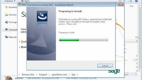 Install Peachtree on a Network Station - Sage Peachtree Tutorial
