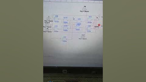 MS J K flip flop Simulation