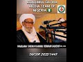 GARGADI DAGA MAULANA SHEHU DAHIRU USMAN BAUCHI