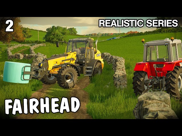 Let's Play Fairhead Realistic FS22 Series - Episode 2 class=