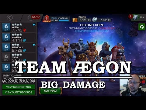 AEGON + Heimdall Synergy Team | Marvel Contest of Champions