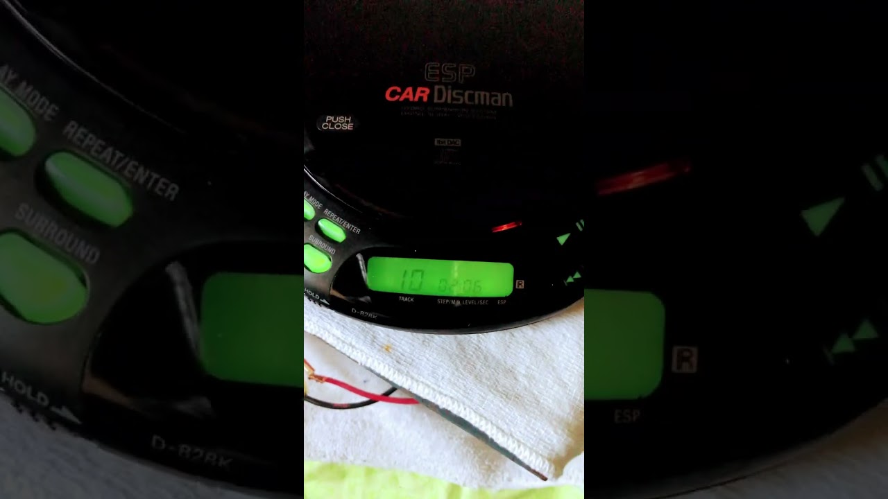 SONY D-828K Car Discman #stereo #80smusic #discman #sony - YouTube