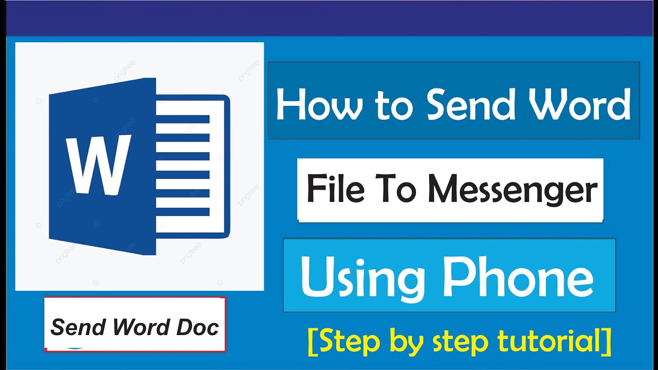 How To Send Word File In Messenger Using Android Phone YouTube How To Send Word File In Messenger Using Android Phone YouTube
