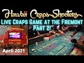 1st Ever Live Craps Game filmed at the Fremont Hotel and Casino in Downton Las Vegas! Part 2