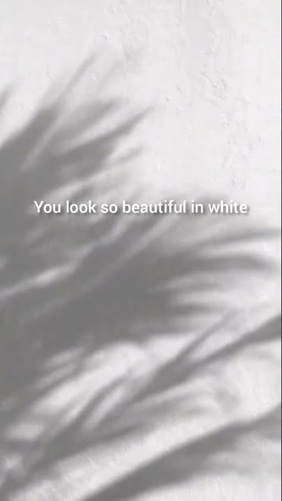 beautiful in white cover by alsa aqila