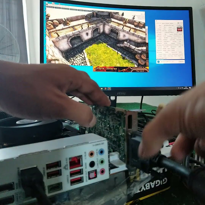 DELL Radeon R7 350 R7350 4GB GDDR3 MinusS******m - YouTube
