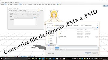 PMX TUTORIAL ITA - Come convertire da formato .PMX a .PMD