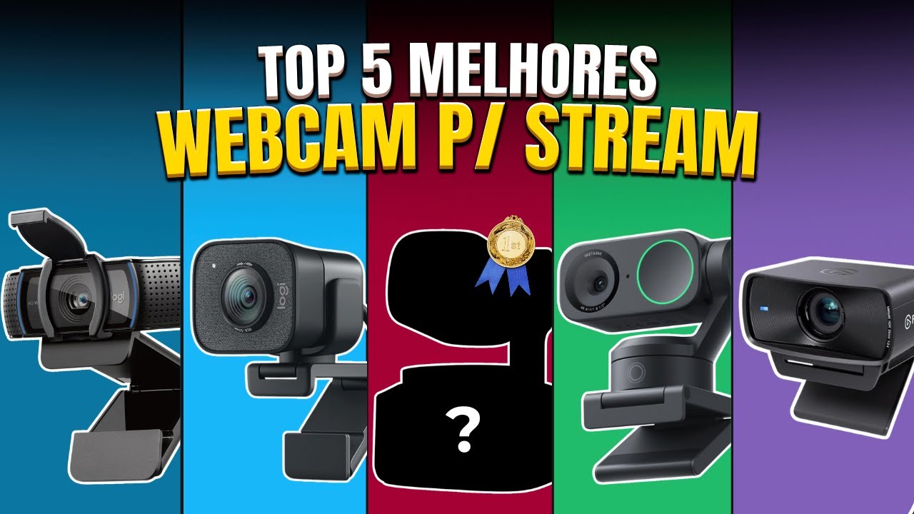 Webcam pra Stream: Qual o Melhor para Você em 2025! Top 5 Premium ✅
