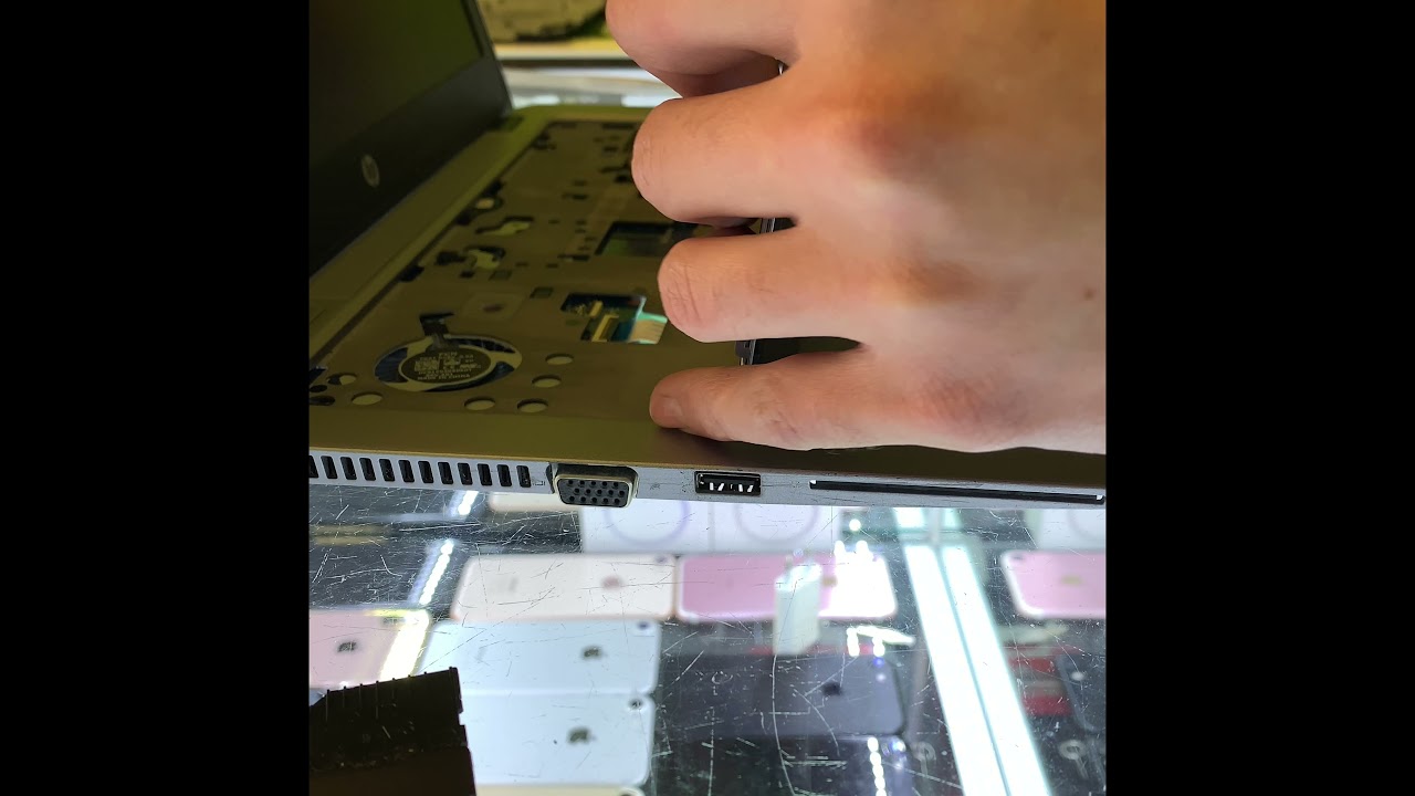 How to replace keyboard HP EliteBook 820 G3 YouTube