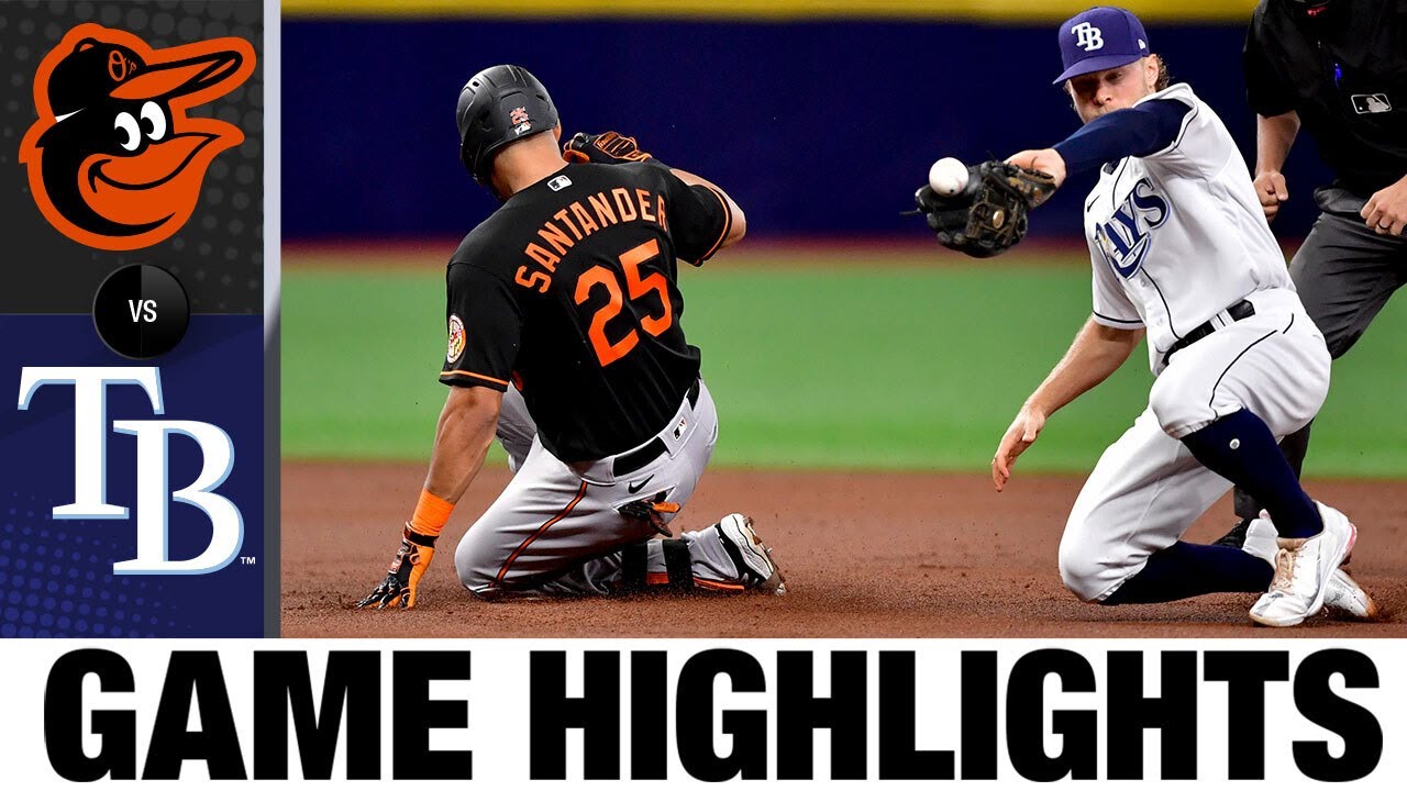 Orioles Vs Rays Game Highlights 61121 Mlb Highlights Youtube