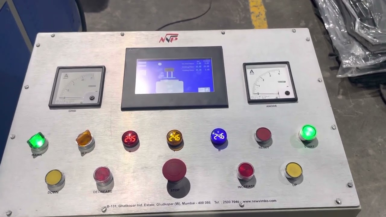 25 kw hydraulic H F welding / Radio frequency welding machine