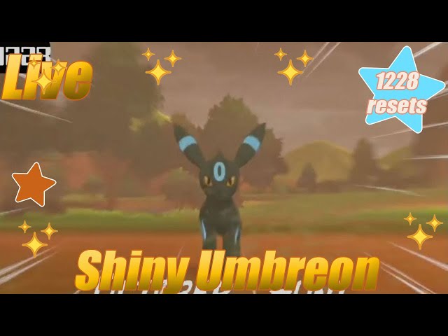 Live Shiny Gengar - 182 Resets - Pokemon Sword 