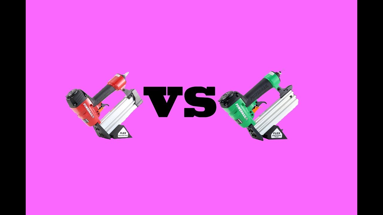 Powernail 50F vs Powernail 2000F YouTube
