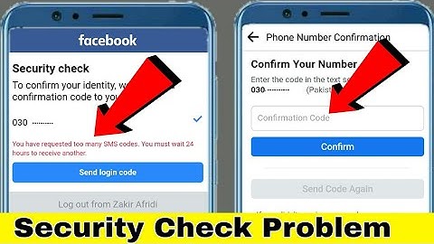 Security Check Facebook Problem Solved 2022 | Couldn