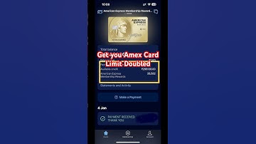 How to increase credit limit of your American Express credit card simple method