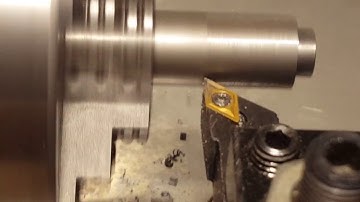 Nacinanie gwintu M10 thread cutting on self made machine - mach3 control