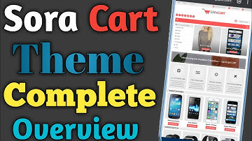 How To Setup Sora Cart Blogger Theme Complete Overview