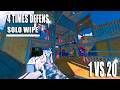 SOLO SNOWBALLS 13.172h. | 1 VS 20 DEFENS rust