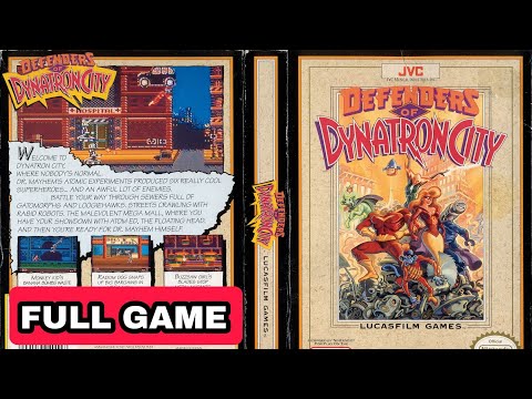 Defenders of Dynatron City (1992)  Gameplay Walkthrough FULL GAME [NES]