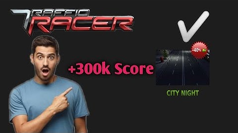 Traffic racer "Night city" Endless mode" world record"Android Gameplay HD