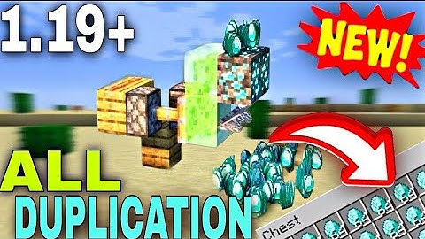 NEW UPDATE 1.19 : WORKING {ALL DUPLICATION GLITCHES} || Tutorial Bedrock/Java/Ps4/Mcpe/Xbox