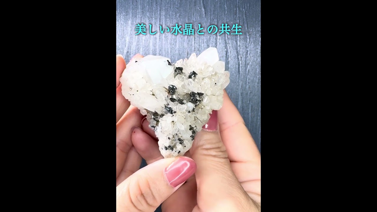 ボリビア産 鉄マンガン重石 鉄重石 クォーツ 水晶 344g OTH006 鉱物