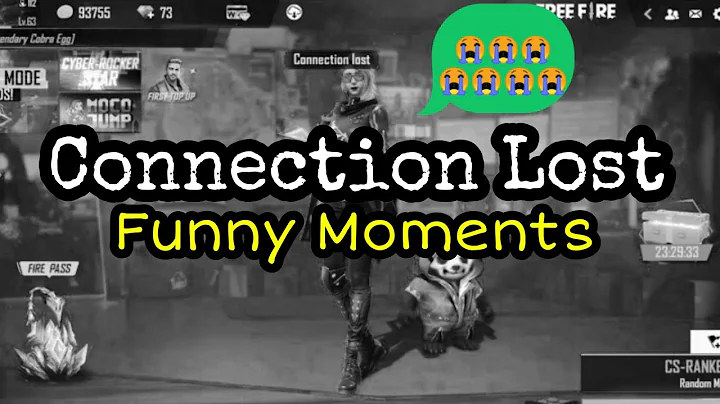 Connection Lost😭😭😭 || funny moments 😂😄 || free fire 2021 || Garena free fire 🔥