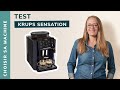 Test rglages de la nouvelle krups sensation  notre avis