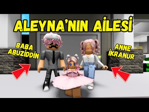 KÜÇÜK ALEYNA'NIN AİLESİ🥳ARIGİLLER🐝ROBLOX Brookhaven🏡RP