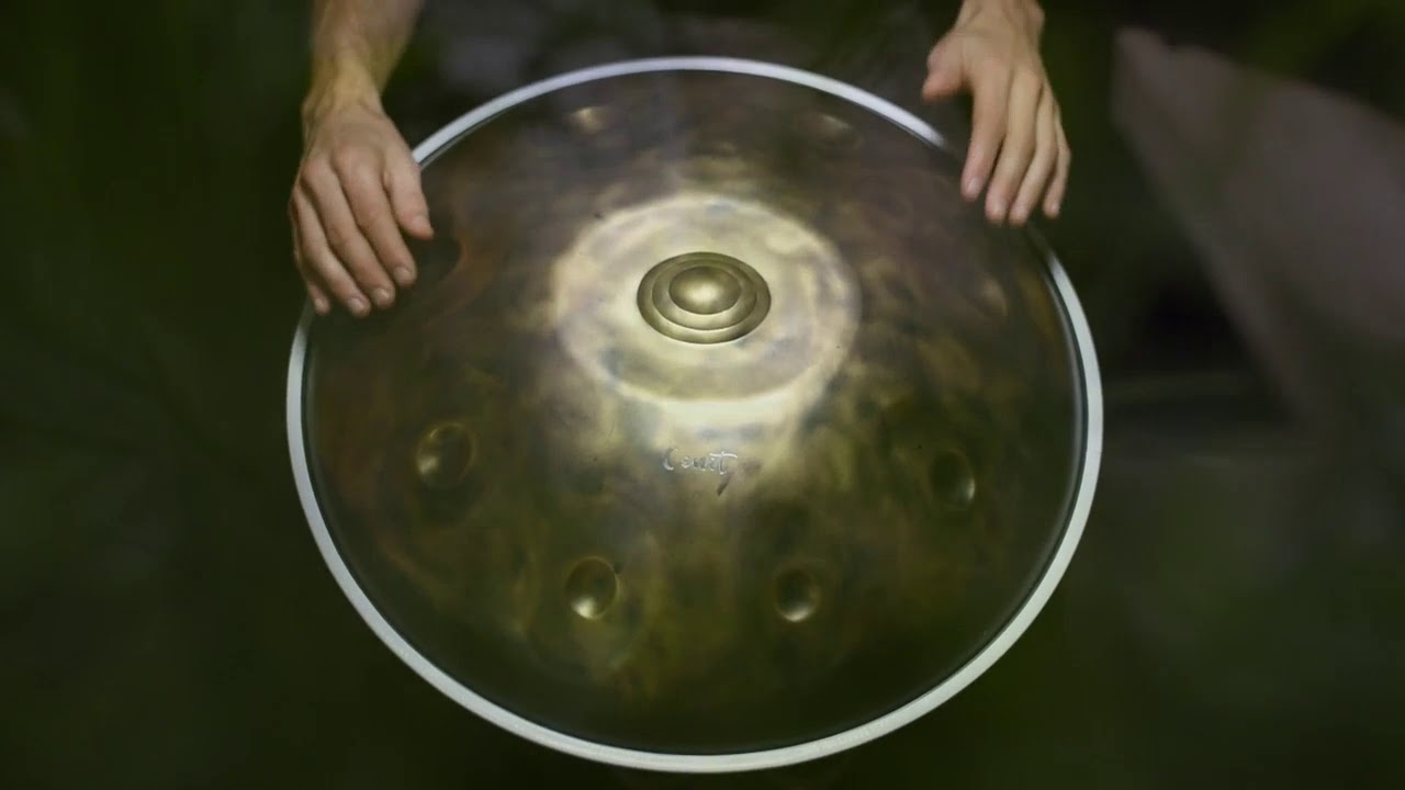 Cenit Handpan en escala D Hijaz 9 notas, escalas Handpan