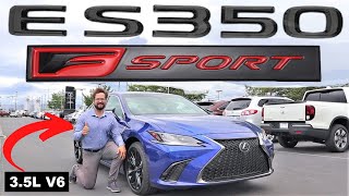 2024 Lexus ES 350 (F Sport): Reliable and Luxurious!