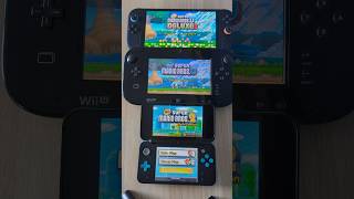 New Super Mario Bros Nintendo Switch 2 Vs Wiiu Vs New 2ds Xl Speed Comparison