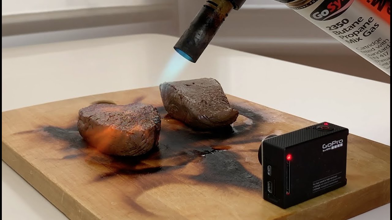 Blowtorch Sous Vide Venison 4K quick, easy for entertaining, post