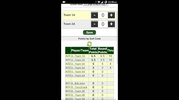 Scrolf Member Guest Round Robin Scoring Demo
