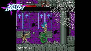 HAUNTED CASTLE (Konami - Arcade - 1988)