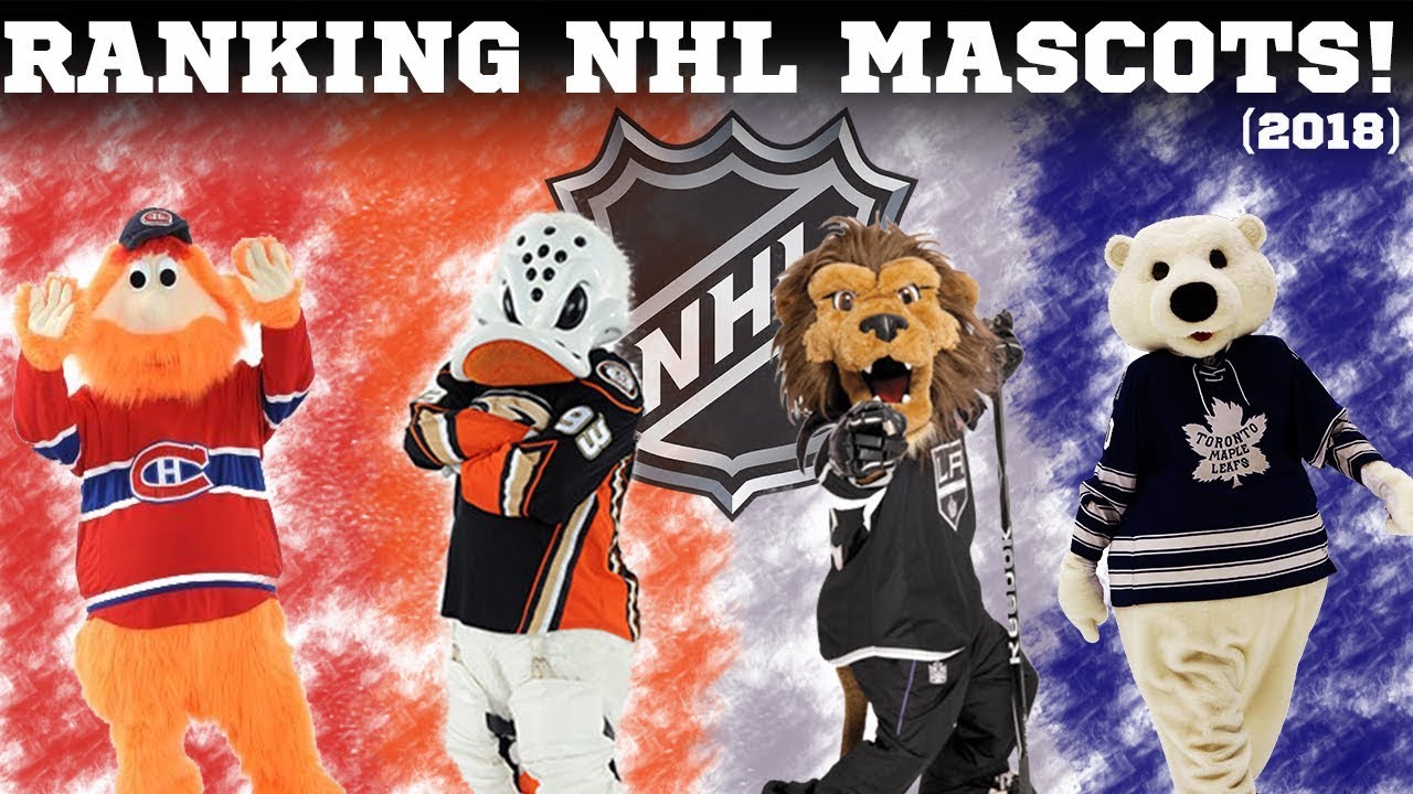 All Nhl Teams Mascots Cartoons