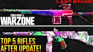 WARZONE: Top 5 Best ASSAULT RIFLE LOADOUTS After Update! (WARZONE Meta Loadouts)