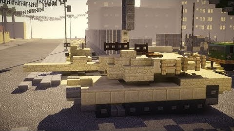 Minecraft M1A2 Abrams Tank (v3.0) Tutorial