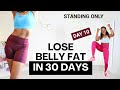 30 Day Belly Fat Challenge Day 10 Standing Abs Sculpt