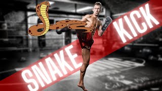The SNAKE KICK | Question Mark Kick's Cousin