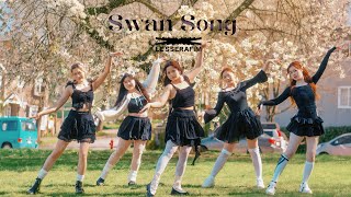 [KPOP IN PUBLIC | VANCOUVER] LE SSERAFIM (르세라핌) - 'Swan Song’ Dance Cover By A.GOD Dance Crew Resimi