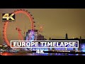 Europe in motion, Europe Timelapse in 4K