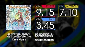【GITADORA】 暗黒舞踏会 (EXTREME ~ BASIC) Drum
