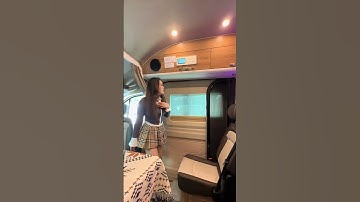 When I was camping in my RV, someone suddenly knocked on the door and I was scared