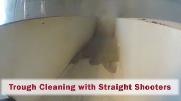 TROUGH CLEANING WITH STRAIGHT SHOOTERS | AirSweep Material Activation Systems