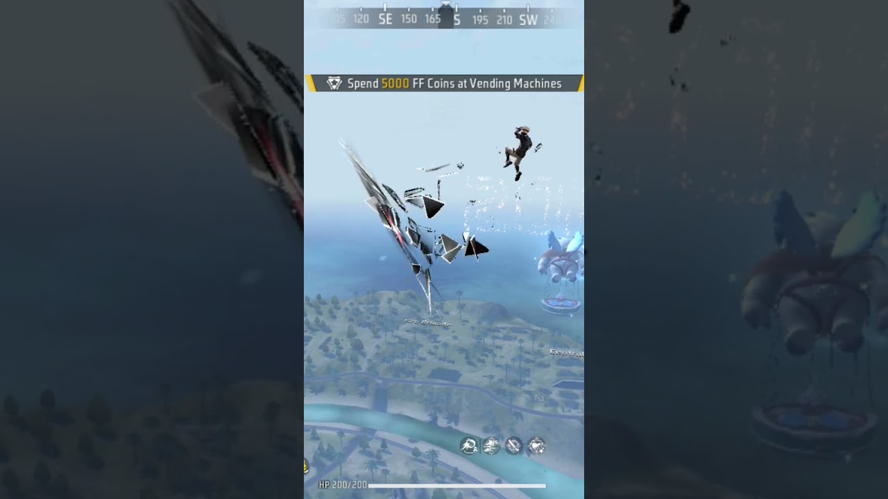 The NEW Skydive Feature in Free Fire!